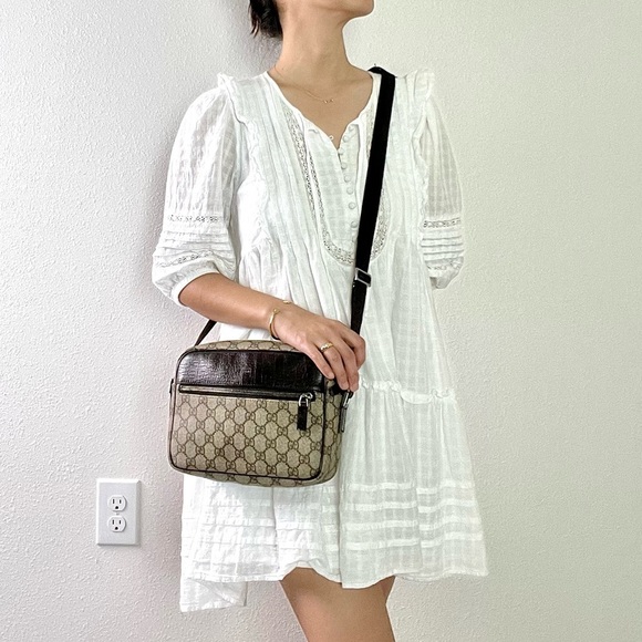 🍓GUCCI GG PVC Messenger Bag - Picture 3 of 13